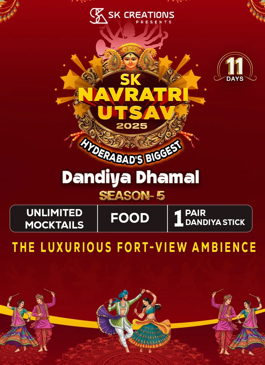 SK NAVRATRI UTSAV  poster